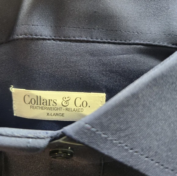 Lot of 4 Collars and Co Men's XL Relaxed Featherweight Polo Shirts NWT & NWOT - Picture 5 of 7